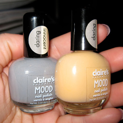 меняющий цвет лак для ногтей Mood Claire's