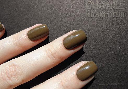 Les Khakis Collection от Chanel, лак для ногтей