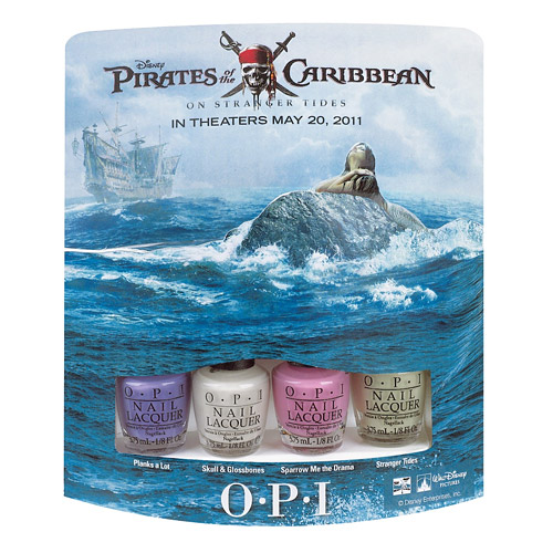 Коллекция лаков для ногтей Pirates of the Caribbean от OPI